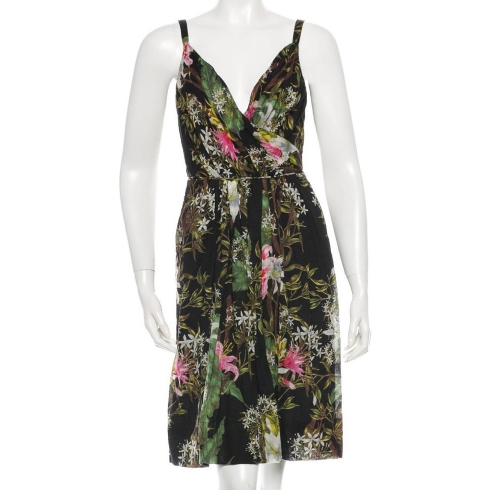 ÉTOILE ISABEL MARANT Sleeveless Floral Dress Size Small US 4 FR 36
